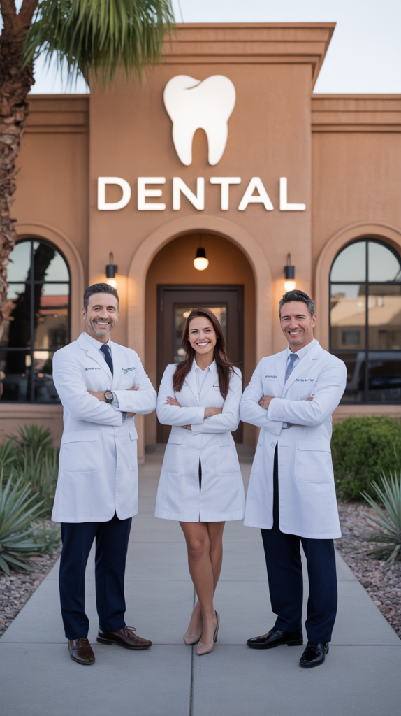 Our caring dental team in the Gilbert office.